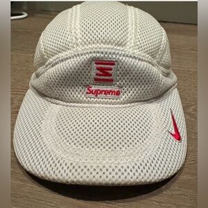 Supreme x Nike White Mesh Cap